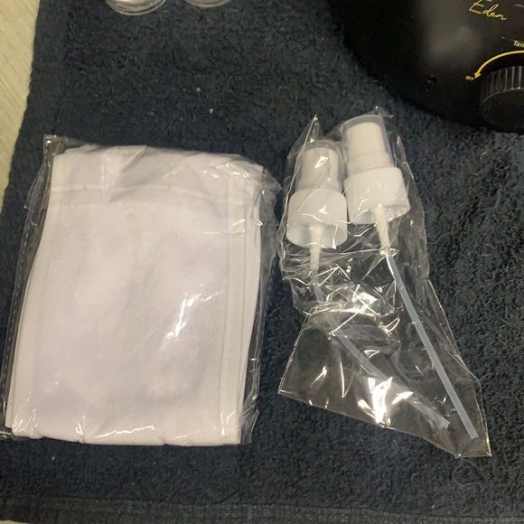 NIB Eden Zephyr Hard Wax Warmer Total Waxing Kit Black - Picture 9 of 12